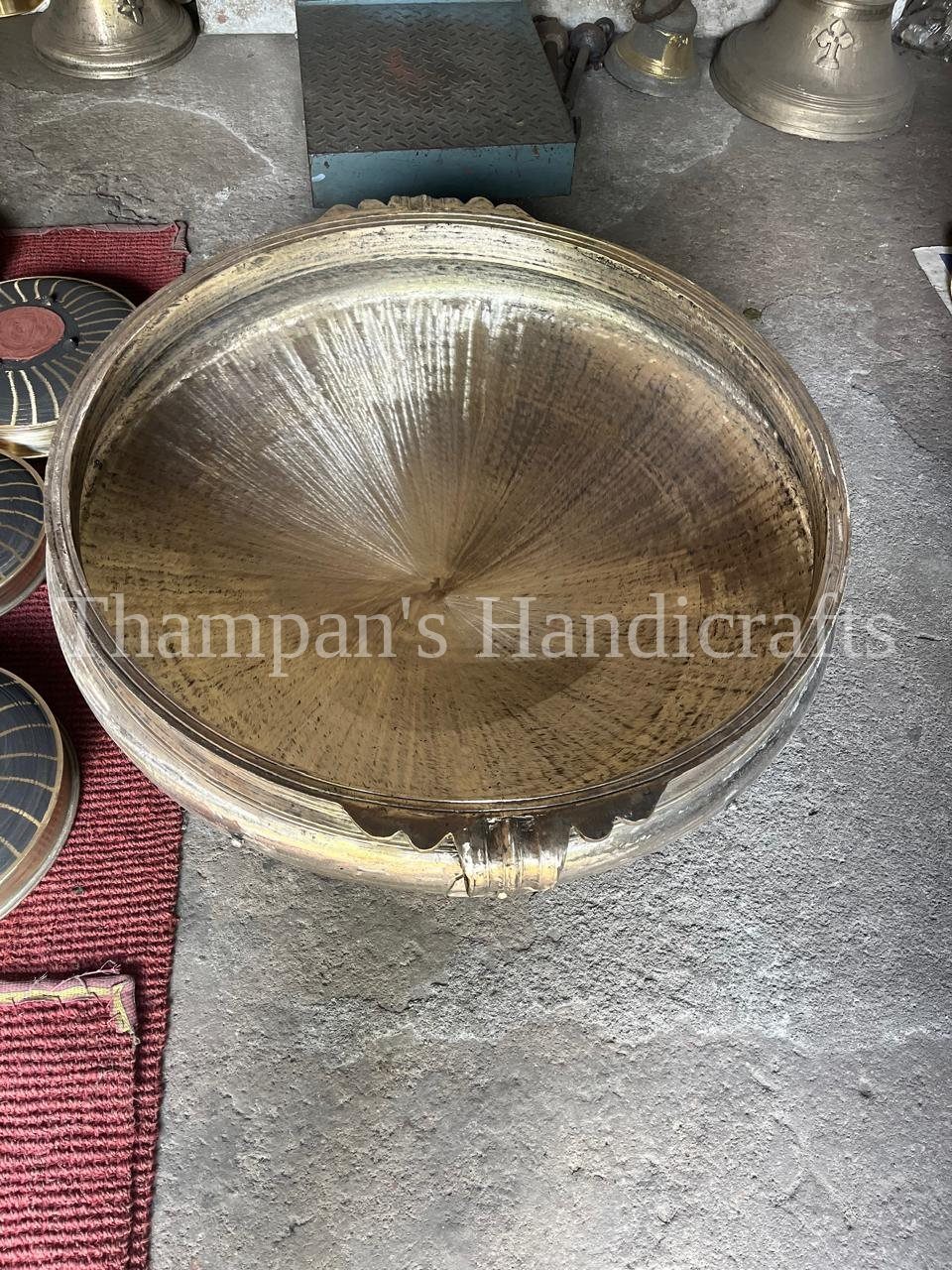A 50 inch bronze varpu made for a wedding cook